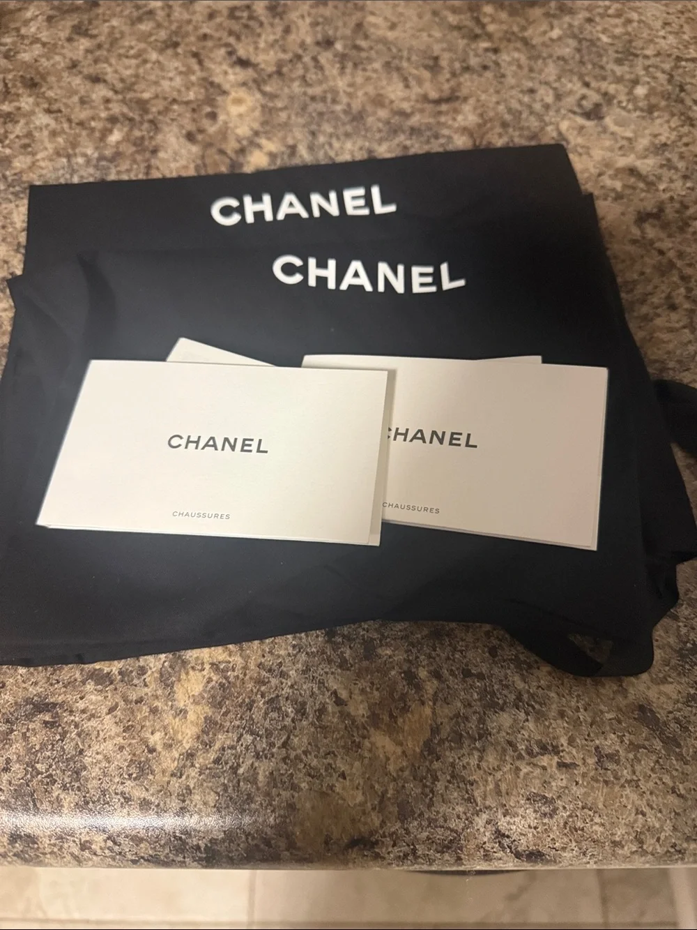 CHANEL quilted leather